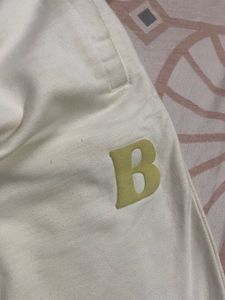 Comfy Cream Fleece Joggers