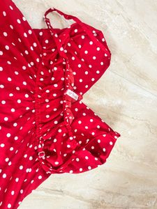 Red Polka Dot Pajama Set
