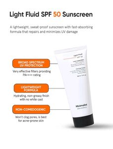 Minimalist SPF 50 Sunscreen
