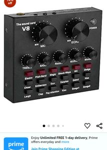 Mixer Sound Card