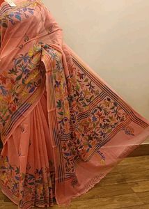 Kantha Stitched Saree