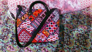 Boho Patchwork Tote Bag