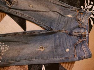 Skinny Roughed Jeans