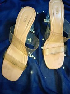 BOGO🎁Buy One Get 1 Free🎁Zara Clear Strap Heels