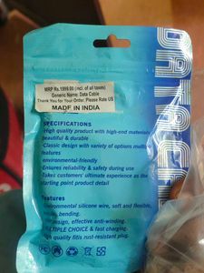 Vooc  Fast Charging Type C Data Cable