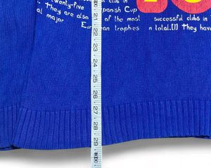 Stylish Typographic Pullover - Chest 38