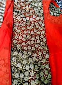 Heavywork✨Partywear Bootawork Lace Saree💕💐✨