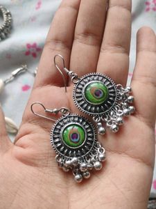 10 Oxidised Earrings