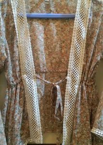 Floral Print Shrug