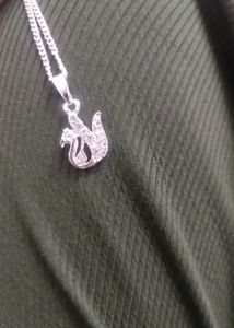 Combo Of Earrings And Swan Pendant