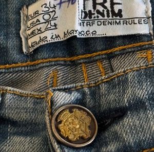 y2k vintage flared jeans