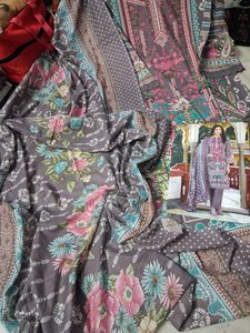 Beautiful Pakistani Cotton Dress Xl Size