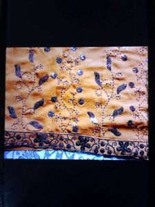 Sequence Work Saree.Unused