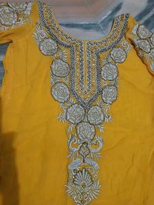 Heavy Suit With Salwar&amp; Dupatta, Fit Xxl/xl