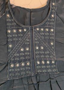 Embroidered Detail Top