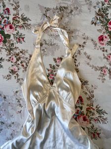 Satin Halter Top