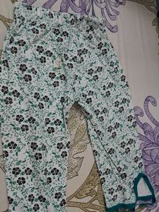Floral Print Girls Pants