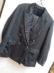 Striped Double Breasted Suit