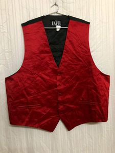 Cardi Red Waistcoat