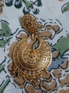 Gold Statement Earrings