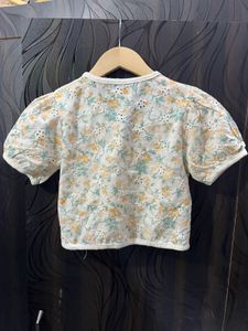 Floral Baby Shrug