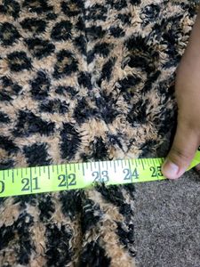 Leopard Print Fleece Jacket