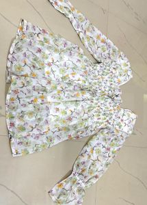 Floral Long Sleeve Top