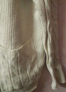 Cream Knit Cardigan