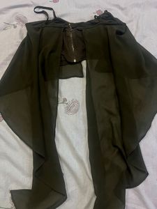 Chic Olive Green Top