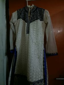 Nice Dress With Plazo Pant