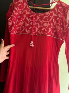 Red Anarkali ❤️