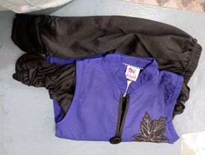 Vintage Floral Applique Vest