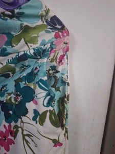 Floral Print Skirt