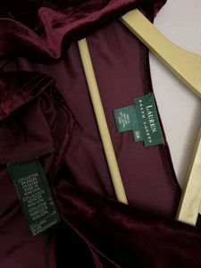 Polo Ralph Lauren Very Beautiful And Stylish Velvet Dress