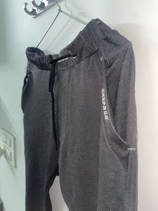 Gray Branded Sweatpants