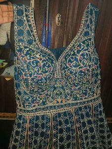 Ethnic Gown Lengha Flared
