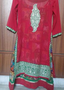 💃WOMEN PARTY WEAR SITCHED STRAIGHT DL KURTA💃