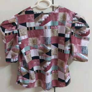 Patterned Top