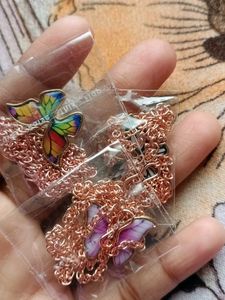 Butterfly Charm Necklaces