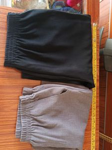 2 Set Of Pants Black And Grey