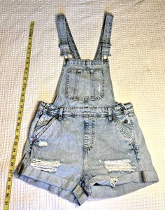 Denim Short Dungaree