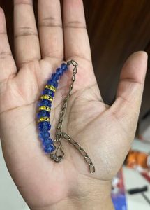 Blue Bracelet Diamond Studded