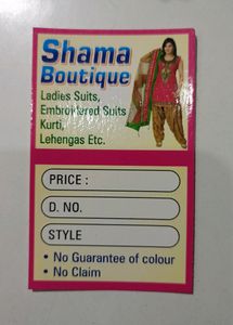 Boutique Tag (550+ cards)