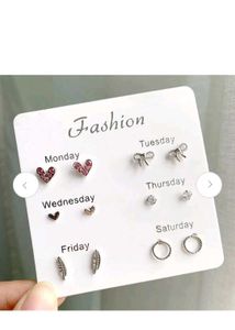 Set Of 6 earrings