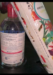 Bioderma Micellar Water &amp; Cotton Pads