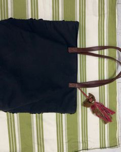Boho Tote Bag with Tassel