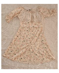 Floral Print Mini Dress