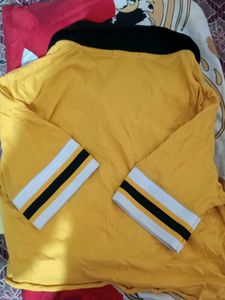 Yellow Reebok Top