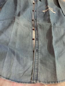 Blue Denim Shirt