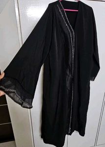 Dubai Abaya With Embellished Stone Work.